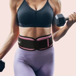 Women's back support belt waist protection back support fitness training