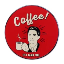 Twin Peaks Enamel Pin Horror TV Drama Brooch Metal Badge Men's Backpack Pin Movie Fan Collection Jewelry Gift Wholesale