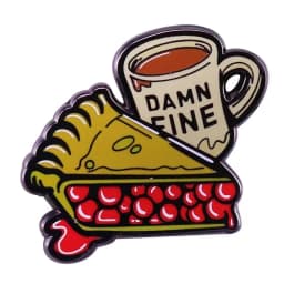 Twin Peaks Enamel Pin Horror TV Drama Brooch Metal Badge Men's Backpack Pin Movie Fan Collection Jewelry Gift Wholesale
