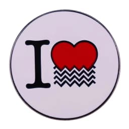 Twin Peaks Enamel Pin Horror TV Drama Brooch Metal Badge Men's Backpack Pin Movie Fan Collection Jewelry Gift Wholesale