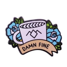 Twin Peaks Enamel Pin Horror TV Drama Brooch Metal Badge Men's Backpack Pin Movie Fan Collection Jewelry Gift Wholesale