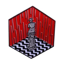 Twin Peaks Enamel Pin Horror TV Drama Brooch Metal Badge Men's Backpack Pin Movie Fan Collection Jewelry Gift Wholesale