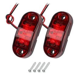 12V 24V Trailer Truck Position Clearance Lights LED Side Marker Lamp Taillight Turn Signal Brake Parking Warning Car Accessories