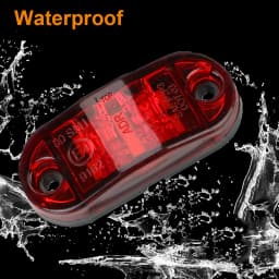 12V 24V Trailer Truck Position Clearance Lights LED Side Marker Lamp Taillight Turn Signal Brake Parking Warning Car Accessories