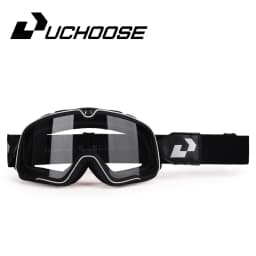 Retro Motorcycle Goggles Ski Glasses Sunglasses ATV Goggles Non-slip Belt AntiUV Cafe Racer Chopper Cycling Racing Free Shipping