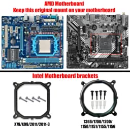 CPU Air Cooler X79 X99 3Pin PWM 4Pin Quiet Processor Cooling Fan For Intel LGA 1151 1155 1200 1700 2011 AMD AM3 AM4 PC Radiator