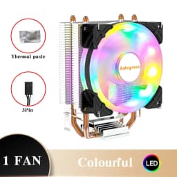CPU Air Cooler X79 X99 3Pin PWM 4Pin Quiet Processor Cooling Fan For Intel LGA 1151 1155 1200 1700 2011 AMD AM3 AM4 PC Radiator