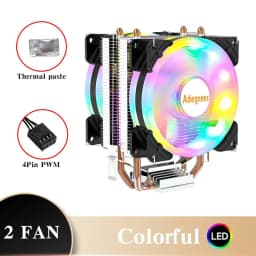 CPU Air Cooler X79 X99 3Pin PWM 4Pin Quiet Processor Cooling Fan For Intel LGA 1151 1155 1200 1700 2011 AMD AM3 AM4 PC Radiator