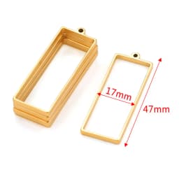 10pcs Stainless Steel Geometric Figure Charm Hollow Glue Blank Pendant Tray Bezel Charms For Jewelry Making Supplies Findings