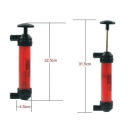 1pc Portable Manual Oil Pump Hand Siphon Tube Car Hose Liquid Gas Transfer Sucker Suction High Quality Inflatable Pump