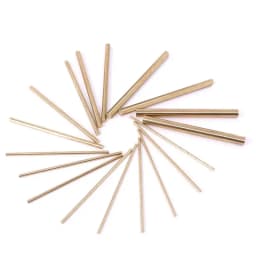 1-10pcs Diameter 1.6-20mm Brass Bar Rod Brass Round Bar Length 100-450mm Stick for Knife Handle Part DIY Accessories