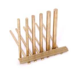 1-10pcs Diameter 1.6-20mm Brass Bar Rod Brass Round Bar Length 100-450mm Stick for Knife Handle Part DIY Accessories