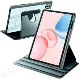 Rotating Case for Honor Pad 10 Magic Pad 3 X9 Pro X9A 2 V9 with Pen Holder 360 Degree Protective Stand Cover Auto Wake Sleep