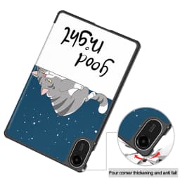Funda For Xiaomi Redmi Pad 2 Case 11 inch PU Leather Tri-Folding Magnetic Stand Back Tablet Cover for Redmi Pad 2 2025 Case