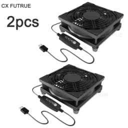 5V USB router cooling fan, with three-speed adjustable function. Style is suitable for cooling various devices.