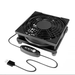 5V USB router cooling fan, with three-speed adjustable function. Style is suitable for cooling various devices.