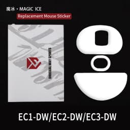 UnusualWaySports Mouse Skates Feet ECDW EC1DW EC2DW EC3DW Cambered Surface PTFE Anti Collapse Magic Ice Pink Black Silver Fox