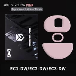 UnusualWaySports Mouse Skates Feet ECDW EC1DW EC2DW EC3DW Cambered Surface PTFE Anti Collapse Magic Ice Pink Black Silver Fox