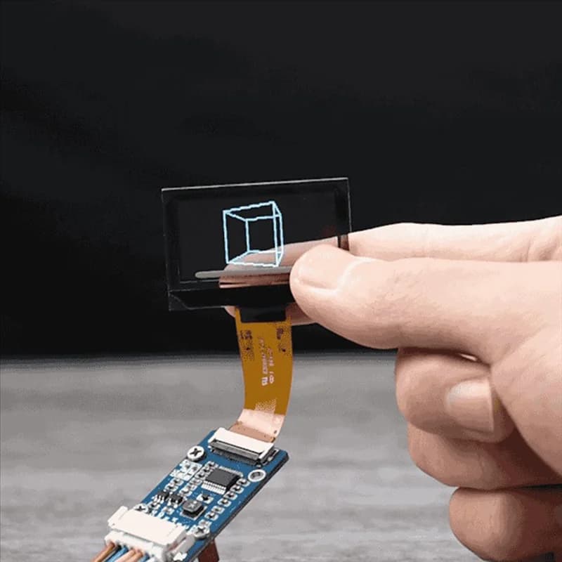 New!!1.51-Inch Transparent OLED Screen OLED Display 128X64 Resolution Display SPI/IIC I2C Parallel Interface