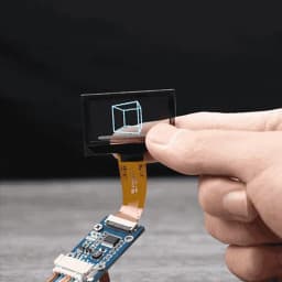 New!!1.51-Inch Transparent OLED Screen OLED Display 128X64 Resolution Display SPI/IIC I2C Parallel Interface