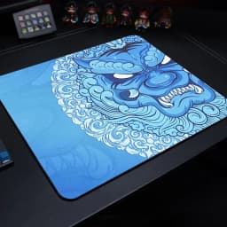 Anime Mouse Pads 45X40CM Small Mouse Pad Control E-sports Tiger Gaming Laptops Mousepad Gamer Carpet Keyboard Mat Desk Protector