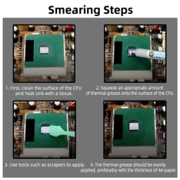 GD-3 Thermal Conductive Grease 7.5 W/M-K Net Weight 30/150 Grams Gray Paste Plaster Heat Sink Compound for Computer CPU GPU CN30