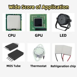 GD-3 Thermal Conductive Grease 7.5 W/M-K Net Weight 30/150 Grams Gray Paste Plaster Heat Sink Compound for Computer CPU GPU CN30