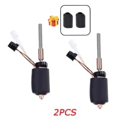 For Creality K2 Plus Hotend Kit Ceramic Heating Block Replacement Hot End For K2 Plus 3D Printer Spare Parts Quick-Swap Nozzle