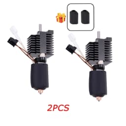 For Creality K2 Plus Hotend Kit Ceramic Heating Block Replacement Hot End For K2 Plus 3D Printer Spare Parts Quick-Swap Nozzle