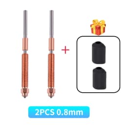 For Creality K2 Plus Hotend Kit Ceramic Heating Block Replacement Hot End For K2 Plus 3D Printer Spare Parts Quick-Swap Nozzle