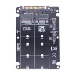 M2 SATA NVMe Key B/M NGFF SSD to PCI-e U2 SFF-8639 Conversion Adapter SSD Adapter PCIe M2 for PC Computer M.2 SSD to U.2 Adapter