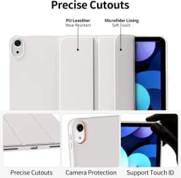 Case for iPad A16 11th 2025 10th Generation 10.9 2022 Smart Cover iPad 11th/10th A3354 A3355 A3356 A2696 A2757 A2777 Fundas case
