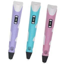 Kids 3D Printing Pen Set 3D Pen with LCD Display Power Adapter Storage Box 200M PLA Filament Children's Birthday Christmas Gift