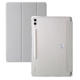 For Samsung Tab S10 Lite Case with Pen Holder Acrylic Clear Hard Stand Cover For Galaxy Tab S10 Lite / S10 FE Case 10.9 inch