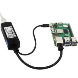 5V 4A Raspberry Pi 5 PoE Splitter 10/100/1000MB Network Gigabit IEEE 802.3 AF/AT Type-C to PoE for Pi 5 Pi5