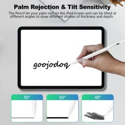 For Apple Pencil 2 1 iPad Pencil, GOOJODOQ Bluetooth Stylus Pen for iPad Pen Pro 11 12 9 Air 4 Air 5 2018-2023 for Apple Pencil