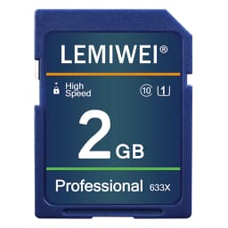 Camera SD Card 256MB 512MB 1GB 2GB High Speed Class 10 U1 Professional 633X SD Card UHS-I LEMIWEI Memory Card For Camera