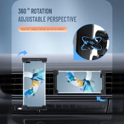 Universal 4-13 Inch Car Air Vent Tablet Stand 360 Rotating Holder Mount For iPhone iPad Pro Air Mini Xiaomi Samsung Tab PC Phone
