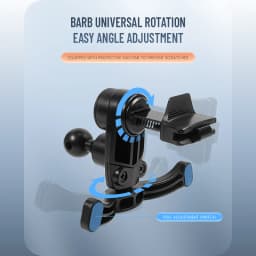 Universal 4-13 Inch Car Air Vent Tablet Stand 360 Rotating Holder Mount For iPhone iPad Pro Air Mini Xiaomi Samsung Tab PC Phone
