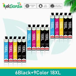1811 Ink Cartridges 18XL Compatible For EPSON T 1812 T1814 Use XP312 XP205 XP225 XP212 XP215 XP302 XP412 XP402 XP415 Printer