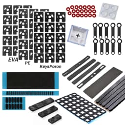 Mechanical Keyboard PCB Switch Pad Silencer Cotton Underpad Screw pads steel plate pads E Keyporon Hotswap Foam Custom Gamer