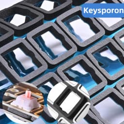 Mechanical Keyboard PCB Switch Pad Silencer Cotton Underpad Screw pads steel plate pads E Keyporon Hotswap Foam Custom Gamer