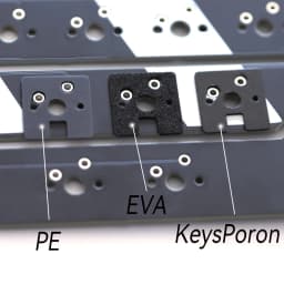 Mechanical Keyboard PCB Switch Pad Silencer Cotton Underpad Screw pads steel plate pads E Keyporon Hotswap Foam Custom Gamer