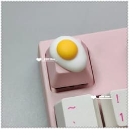 Keycaps Handmade Cartoon Lovely Girl Gift Pink OEM ESC Keys For Game Mechanical Keyboard Personality Artisan Keycap