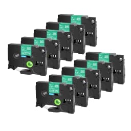 10PK Replacement Label Cassette for TZe-231 Compatible for Brother Ptouch Printer Black on white Label tape 12mm 18mm 24mm