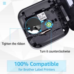 10PK Replacement Label Cassette for TZe-231 Compatible for Brother Ptouch Printer Black on white Label tape 12mm 18mm 24mm