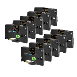 10PK Replacement Label Cassette for TZe-231 Compatible for Brother Ptouch Printer Black on white Label tape 12mm 18mm 24mm