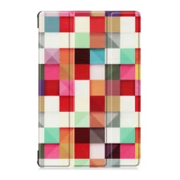 For Samsung Galaxy Tab S5e Case 10.5'' SM-T720/T725 2019 Auto Wake Sleep PU Leather Cover Slim Tri-Fold Stand Tablet Case Funda