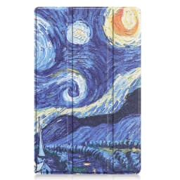 For Samsung Galaxy Tab S5e Case 10.5'' SM-T720/T725 2019 Auto Wake Sleep PU Leather Cover Slim Tri-Fold Stand Tablet Case Funda