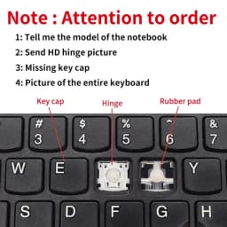 Replacement Keycap Key Cap &Scissor Clip&Hinge For Lenovo Legion 7- 16 R9000K Y9000K Y9000X Y9000P IAH7H 5i Pro Gen 7 Keyboard